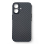 Чохол до мобільного телефона BeCover Carbonite Case (MagSafe) для Apple iPhone 16 Black (712067) Чохол до мобільного телефона BeCover Carbonite Case (MagSafe) для Apple iPhone 16 Black (712067)