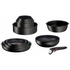 Набір посуду Tefal Ingenio Unlimited змінна ручка 13 предметів чорний (L7639002)