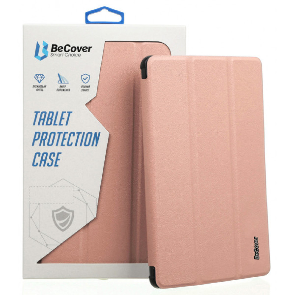 Чохол до планшета BeCover Tri Fold Hard Apple iPad mini 6 2021 Rose Gold (706859) Чохол до планшета BeCover Tri Fold Hard Apple iPad mini 6 2021 Rose Gold (706859)