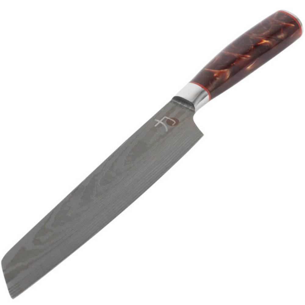 Кухонний ніж MasterPro Tetsu, накірі, 20 см, коричневий (BGMP-4127-BR) Кухонний ніж MasterPro Tetsu, накірі, 20 см, коричневий (BGMP-4127-BR)