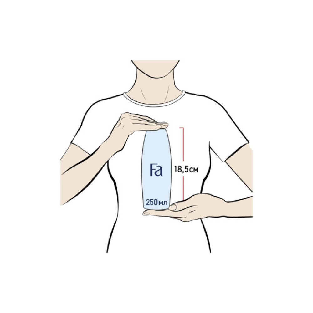 Гель для душу Fa Yoghurt Blueberry 250 мл (9000101297003)