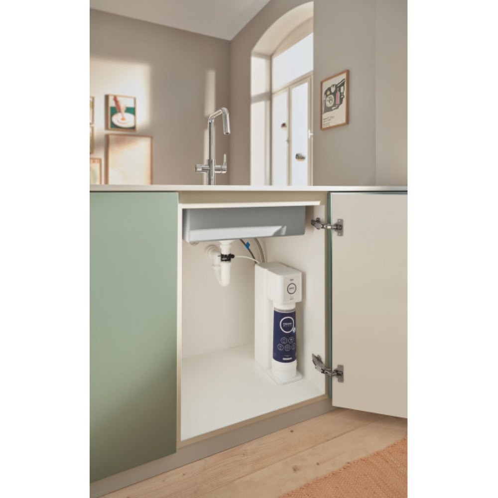 Стартовий набір зворотного осмосу Grohe Blue для змішувача, білий