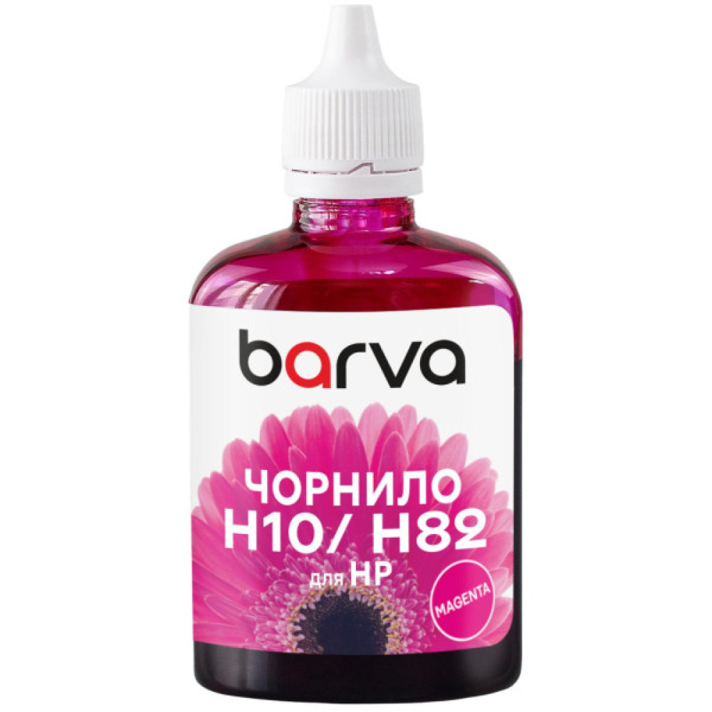Чорнило Barva HP 10/11/13/82/88 100ml magenta, water-soluble (H10-670)