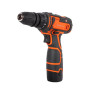 Шурупокрут-дриль акумуляторний Tekhmann TCD-12/2 BS Kit 12В 1х2А·год 30Нм 0-400·1400об·хв 1кг кейс з приляддям Шурупокрут-дриль акумуляторний Tekhmann TCD-12/2 BS Kit 12В 1х2А·год 30Нм 0-400·1400об·хв 1кг кейс з приляддям