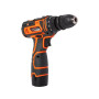 Шурупокрут-дриль акумуляторний Tekhmann TCD-12/2 BS Kit 12В 1х2А·год 30Нм 0-400·1400об·хв 1кг кейс з приляддям Шурупокрут-дриль акумуляторний Tekhmann TCD-12/2 BS Kit 12В 1х2А·год 30Нм 0-400·1400об·хв 1кг кейс з приляддям