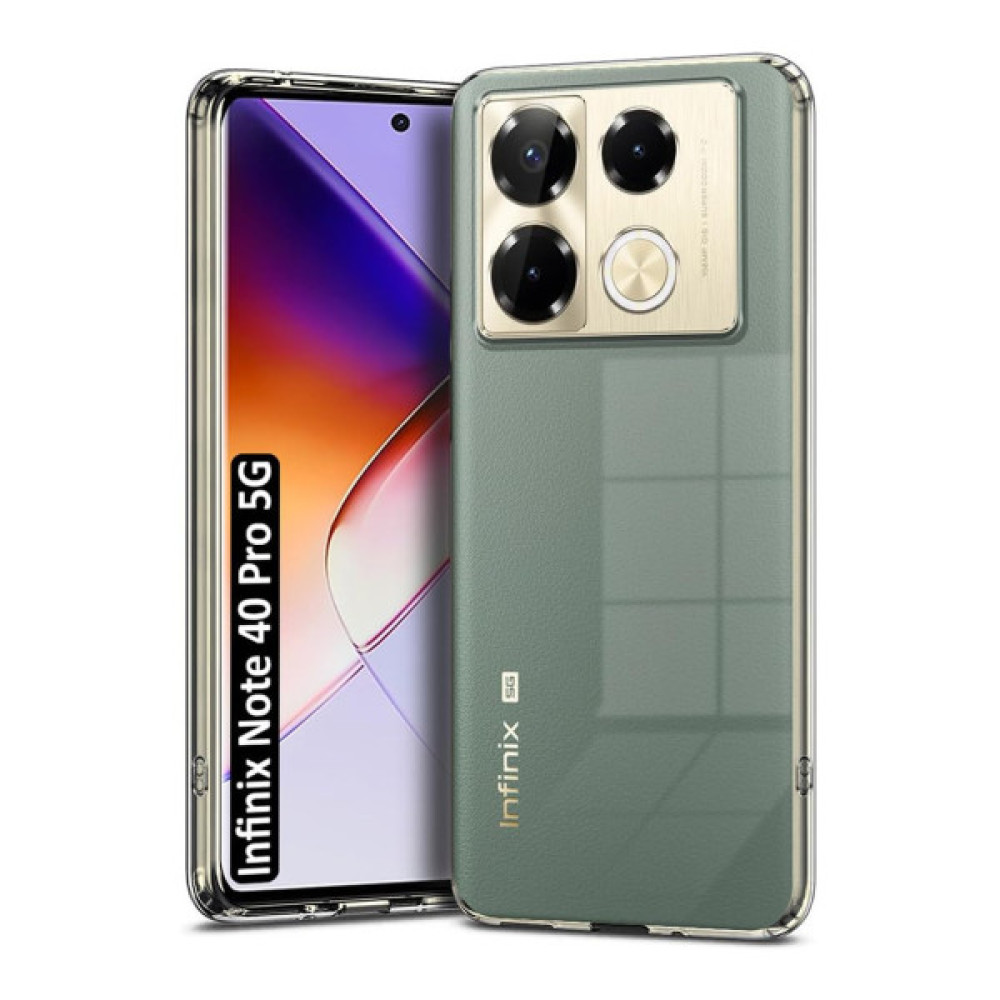 Чохол до мобільного телефона BeCover Infinix Note 40 Pro (X6851) Transparancy (711180) Чохол до мобільного телефона BeCover Infinix Note 40 Pro (X6851) Transparancy (711180)