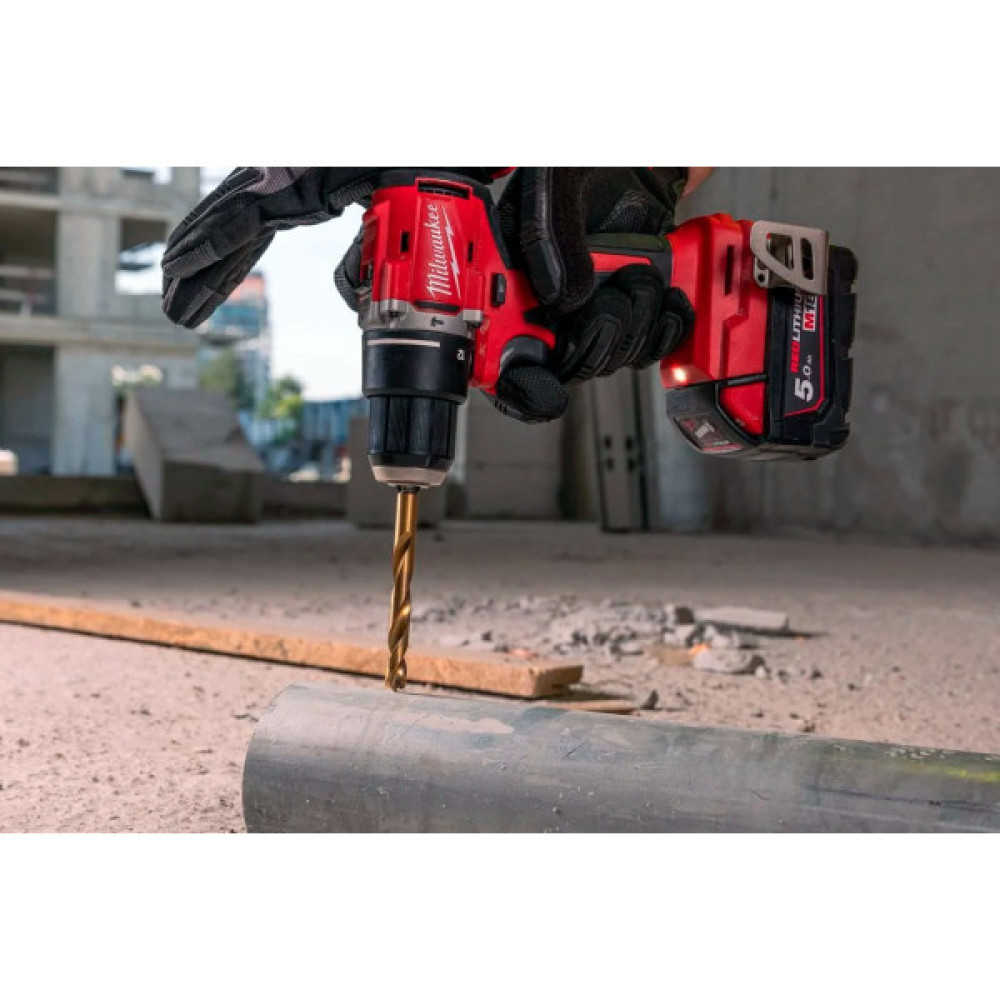 Шурупокрут-дриль акумуляторний Milwaukee М18 BLPDRC-422С 18В 1х2А·год 1х4А·год 60Нм 500·1700об/хв ЗП M12-18C кейс 1.5кг