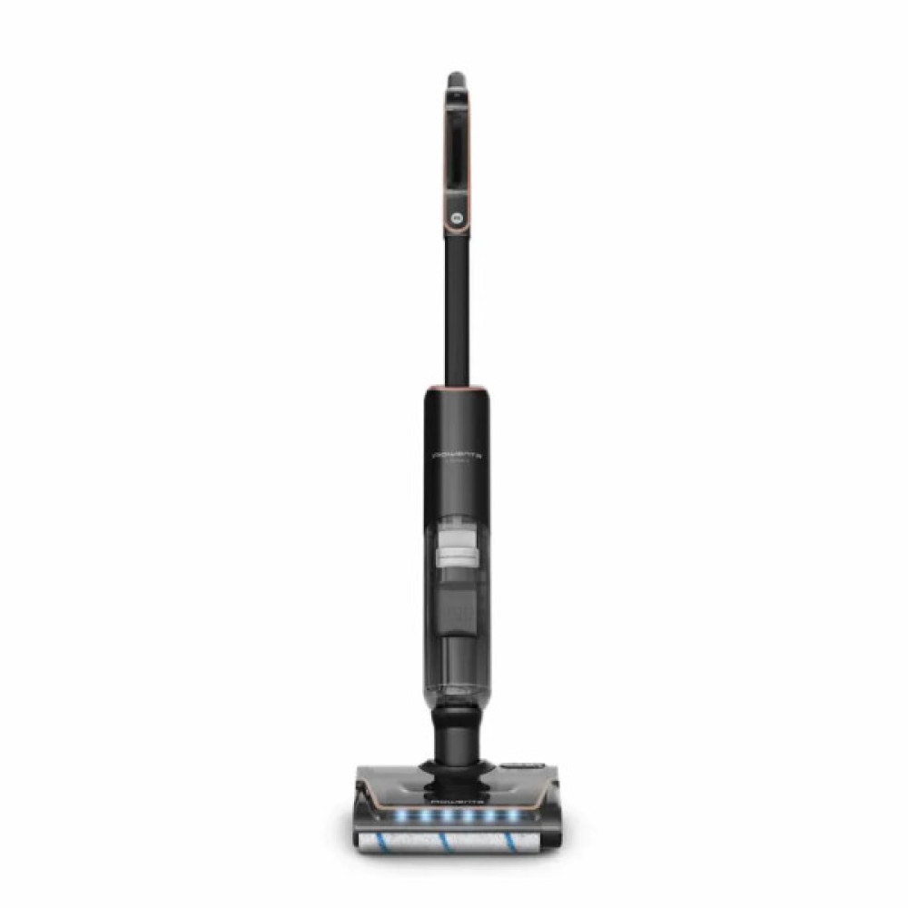 Пилосос Rowenta безпровідний миючий X-Clean 7, 250Вт, конт пил -0.5л, конт для води-0.65л, автон. робота до 50хв, вага-4.2кг, НЕРА, чорний