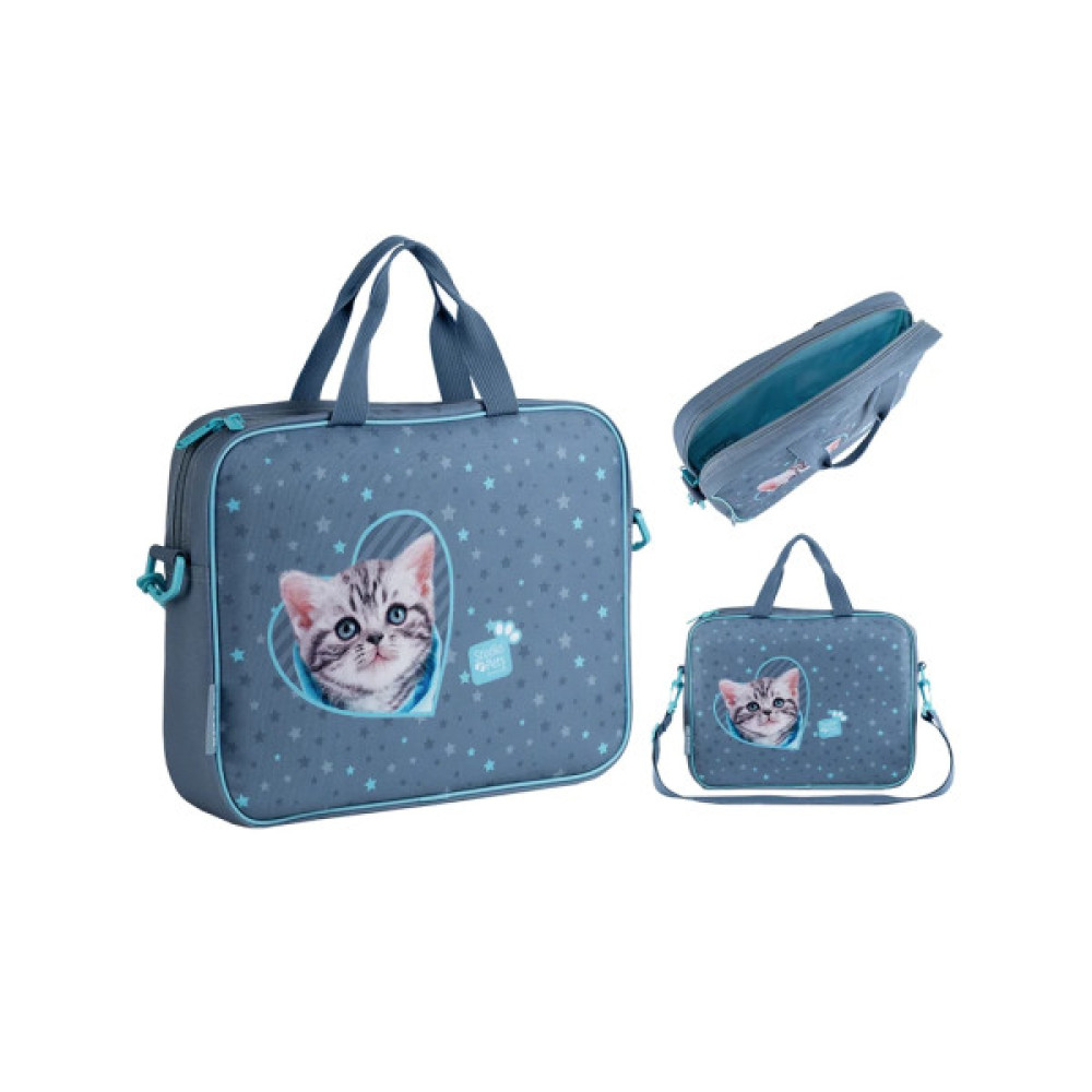 Сумка дитяча Kite A4, Studio Pets. шкільна, текстильна (SP25-589-2)
