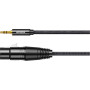 Кабель мультимедійний 3.5mm M to XLR F 1.0m AV182 black Ugreen (20763) Кабель мультимедійний 3.5mm M to XLR F 1.0m AV182 black Ugreen (20763)