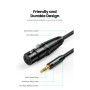 Кабель мультимедійний 3.5mm M to XLR F 1.0m AV182 black Ugreen (20763) Кабель мультимедійний 3.5mm M to XLR F 1.0m AV182 black Ugreen (20763)