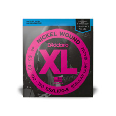 Струни для гітари D'Addario XL Nickel Wound Bass Regular Light 5-String (45-130) (EXL170-5)