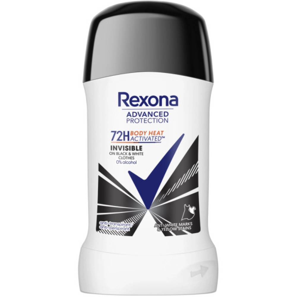 Антиперспірант Rexona Невидимий на чорному і білому 72 години 50 мл (59097921)