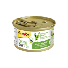 Консерви для котів GimCat Shiny Cat SUPERFOOD курка та яблуко 70 г (4002064414515)