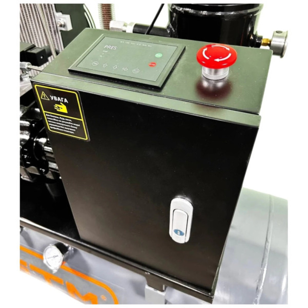 Компресор GTM 100л, 350л/хв, 3кВт, 8бар, 380V (DLG3V 380)