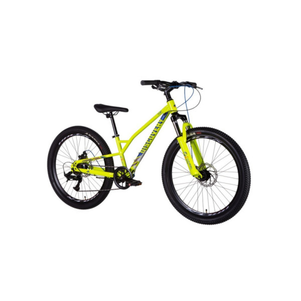 Велосипед Discovery 24" FLINT DD рама-12" ST 2025 жовто-синій (OPS-DIS-24-360)