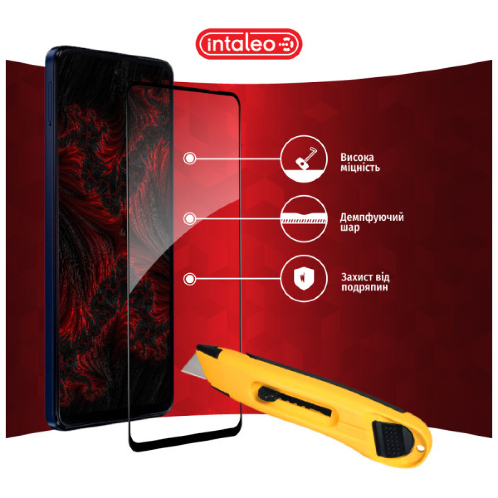 Скло захисне Intaleo Full Glue MOTO G04s Black (1283126612909) Скло захисне Intaleo Full Glue MOTO G04s Black (1283126612909)