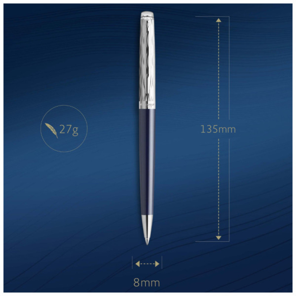 Ручка кулькова Waterman HEMISPHERE LEssence du Bleu PT BP (22 088)