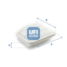 Повітряний фільтр для автомобіля UFI 30.453.00