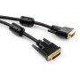 Кабель мультимедійний DVI M to DVI M 1.8m 24+1pin Vinga (VCPDCDVIMM1.8BK) Кабель мультимедійний DVI M to DVI M 1.8m 24+1pin Vinga (VCPDCDVIMM1.8BK)