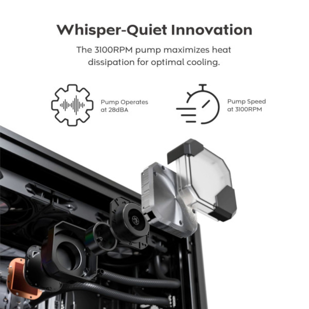 Система рідинного охолодження MONTECH HYPER FLOW SILENT 360 (B)