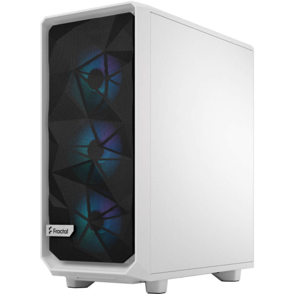 Корпус для ПК Fractal Design Meshify 2 Compact RGB White TG (FD-C-MES2C-08)