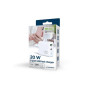 Зарядний пристрій Gembird 1xUSB-A + 1 Type-C (PD20Вт + QC3.0 18Вт) white (TA-UC-PDQC20L-W-01)