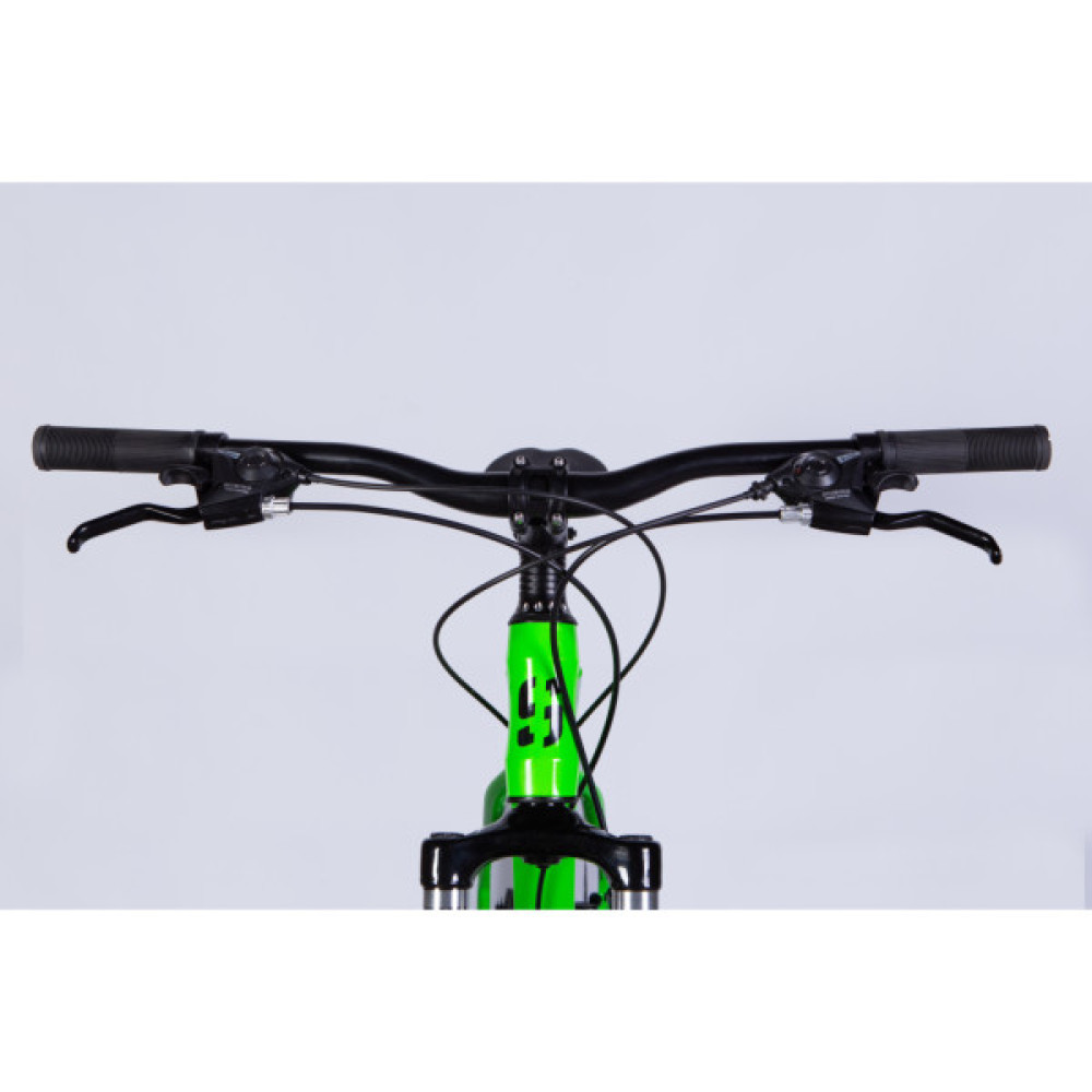 Велосипед Space 27.5" MERCURY DD FR рама-17" AL 2026 зелено-чорний (OPS-SP-27.5-074)