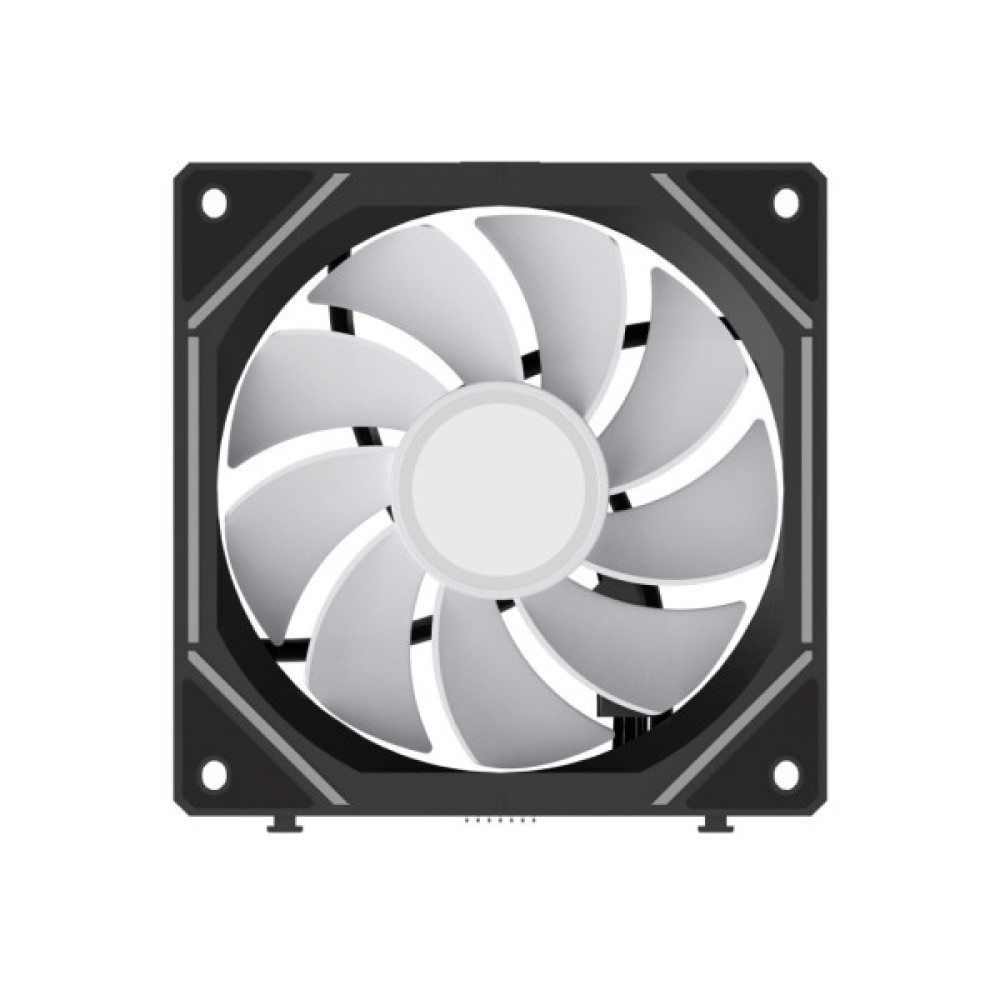 Кулер до корпусу OCYPUS GAMMA F12 UNI ARGB чорний (GAMMA-F12-BK1AM01U-GL)
