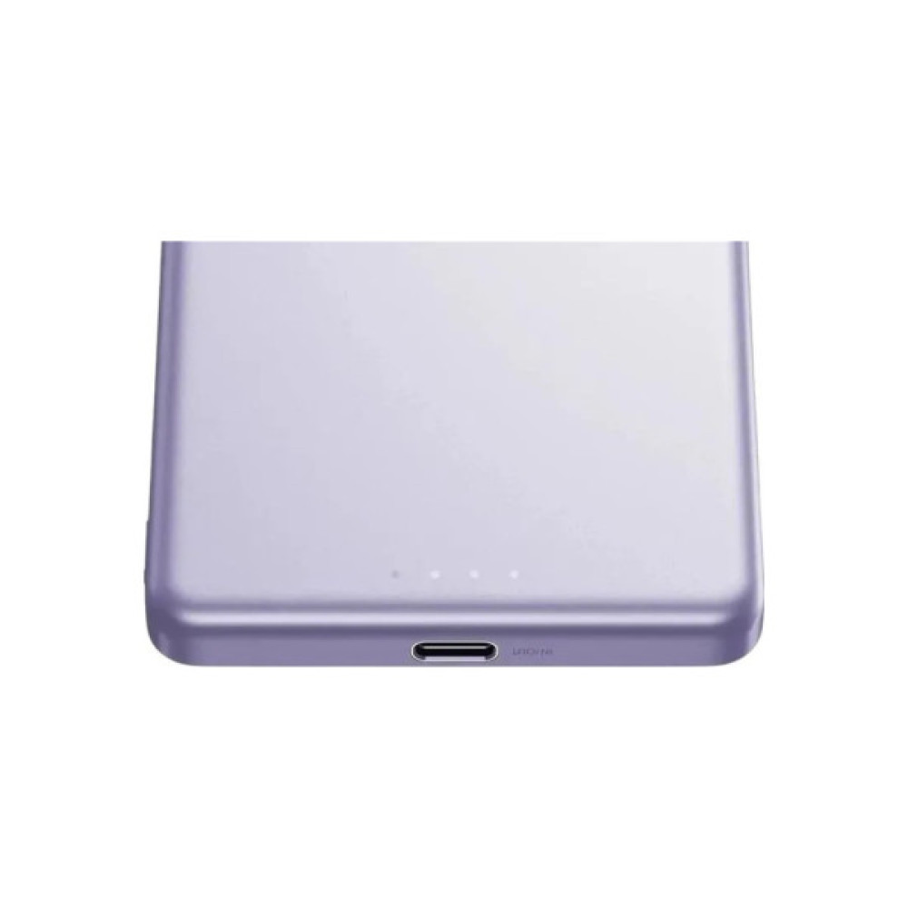 Батарея універсальна Xiaomi 5000mAh Super Slim Magnetic&Wireless 5000mAh 15W Violet (BHR08PNGL)