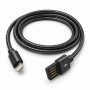 Дата кабель USB 2.0 AM to Lightning 1.0m 2.4A metal black XoKo (XK-CTL-001-BK)
