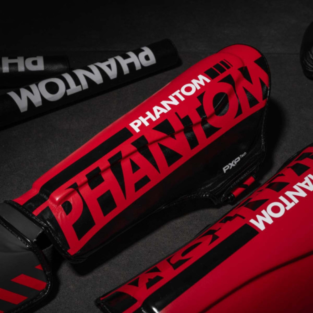 Захист гомілки і стопи Phantom Apex Striking Red S/M (PHSG2730-SM)