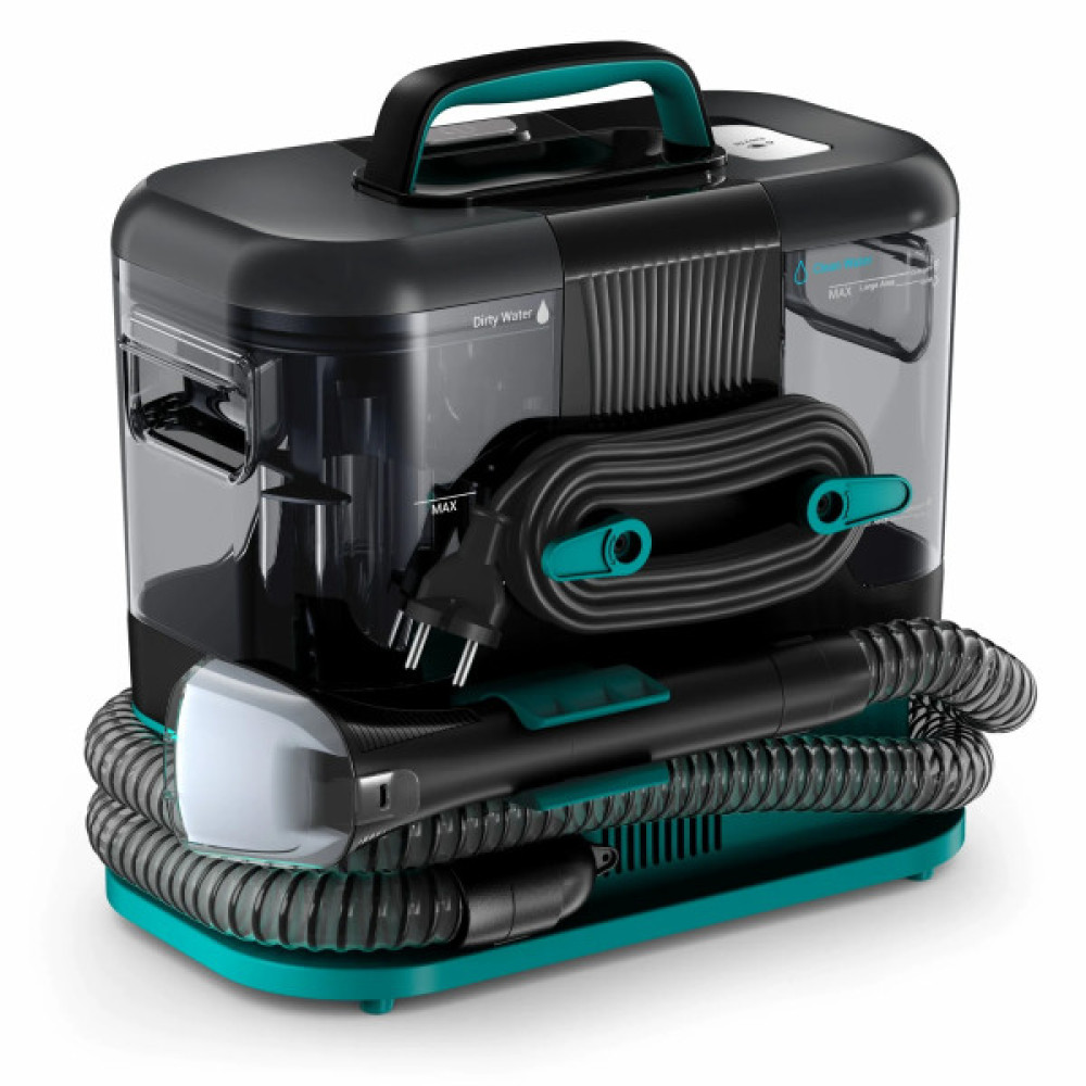 Пилосос Rowenta миючий Clean It, 750Вт, конт пил -1,5л, вода -2,3л, 13500 Па, 4 насадки, чорний