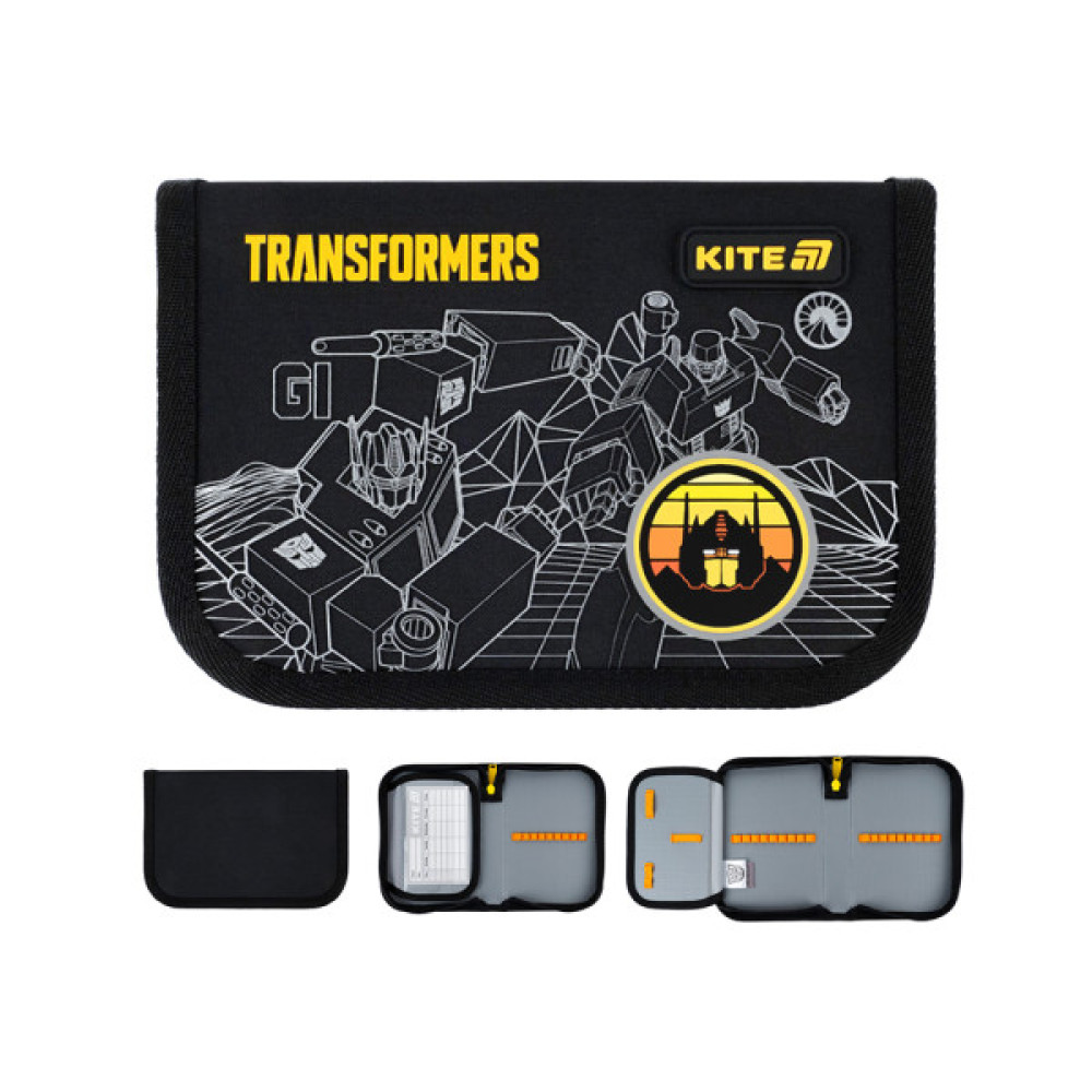 Пенал Kite 621 Transformers Generations, 1 відділення, 1 відворот (TF25-621)
