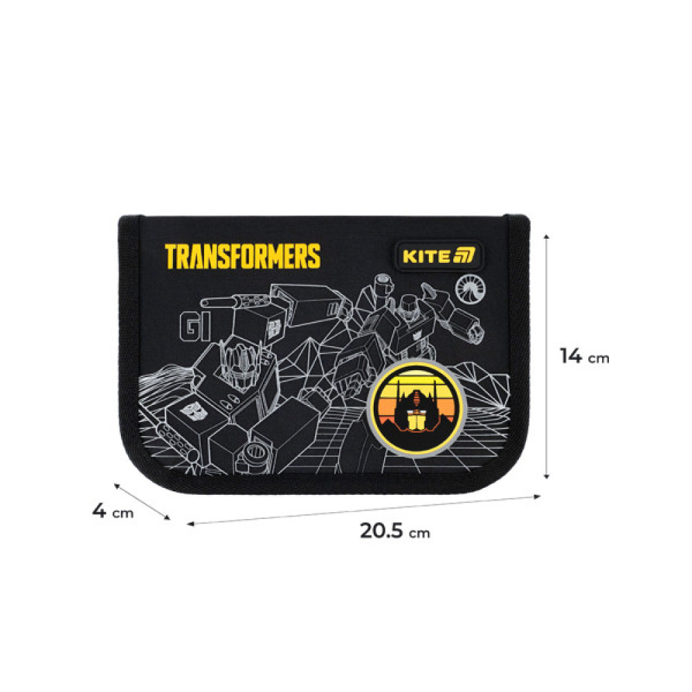 Пенал Kite 621 Transformers Generations, 1 відділення, 1 відворот (TF25-621)