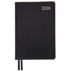 Тижневик Leo planner А5 датований 2026 "Aldento", інтегральний, темно-синій, 368 сторінок (252672)