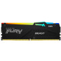 Модуль пам'яті для комп'ютера DDR5 16GB 5200 MHz Beast Black RGB Kingston Fury (ex.HyperX) (KF552C40BBA-16) Модуль пам'яті для комп'ютера DDR5 16GB 5200 MHz Beast Black RGB Kingston Fury (ex.HyperX) (KF552C40BBA-16)