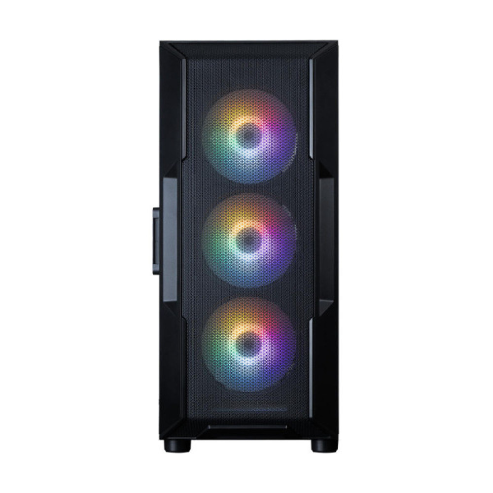 Корпус Zalman I3 Neo V2 без БЖ, 2xUSB3.0, 1x Type C, 4x120мм RGB, VGA 400мм, LCS ready, TG Side Panel, ATX, чорний
