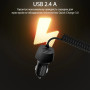 Зарядний пристрій Promate 17W USB + Lightning (voltrip-i.black)