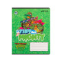 Зошит Kite Ninja Turtles, 12 аркушів, клітинка (NT24-232)