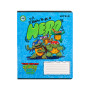 Зошит Kite Ninja Turtles, 12 аркушів, клітинка (NT24-232)