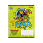 Зошит Kite Ninja Turtles, 12 аркушів, клітинка (NT24-232)