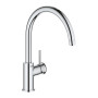 Змішувач для кухні Grohe QuickFix Start Classic, довж.виливу - 223мм, поворотний, 1важіль, хром