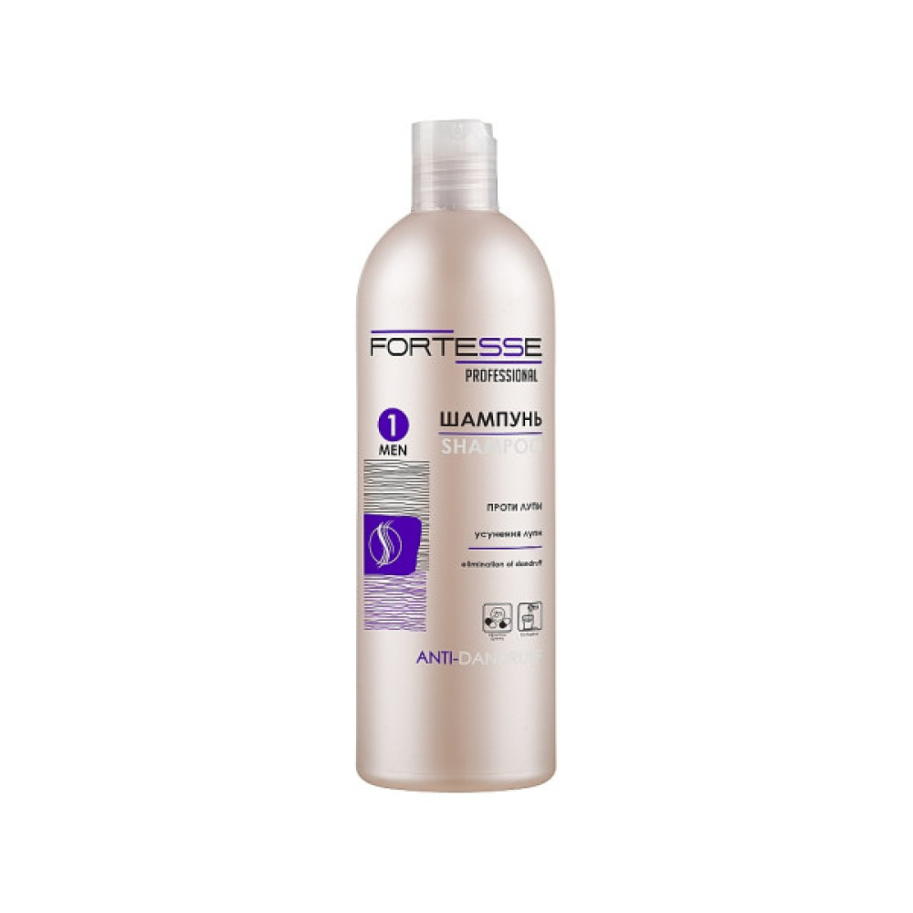 Шампунь Fortesse Professional Anti-Dandruff Очищувальний проти лупи 400 мл (4823115501592)