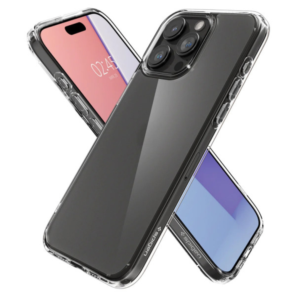 Чохол до мобільного телефона Spigen Apple iPhone 15 Pro Ultra Hybrid, Frost Clear (ACS06708)