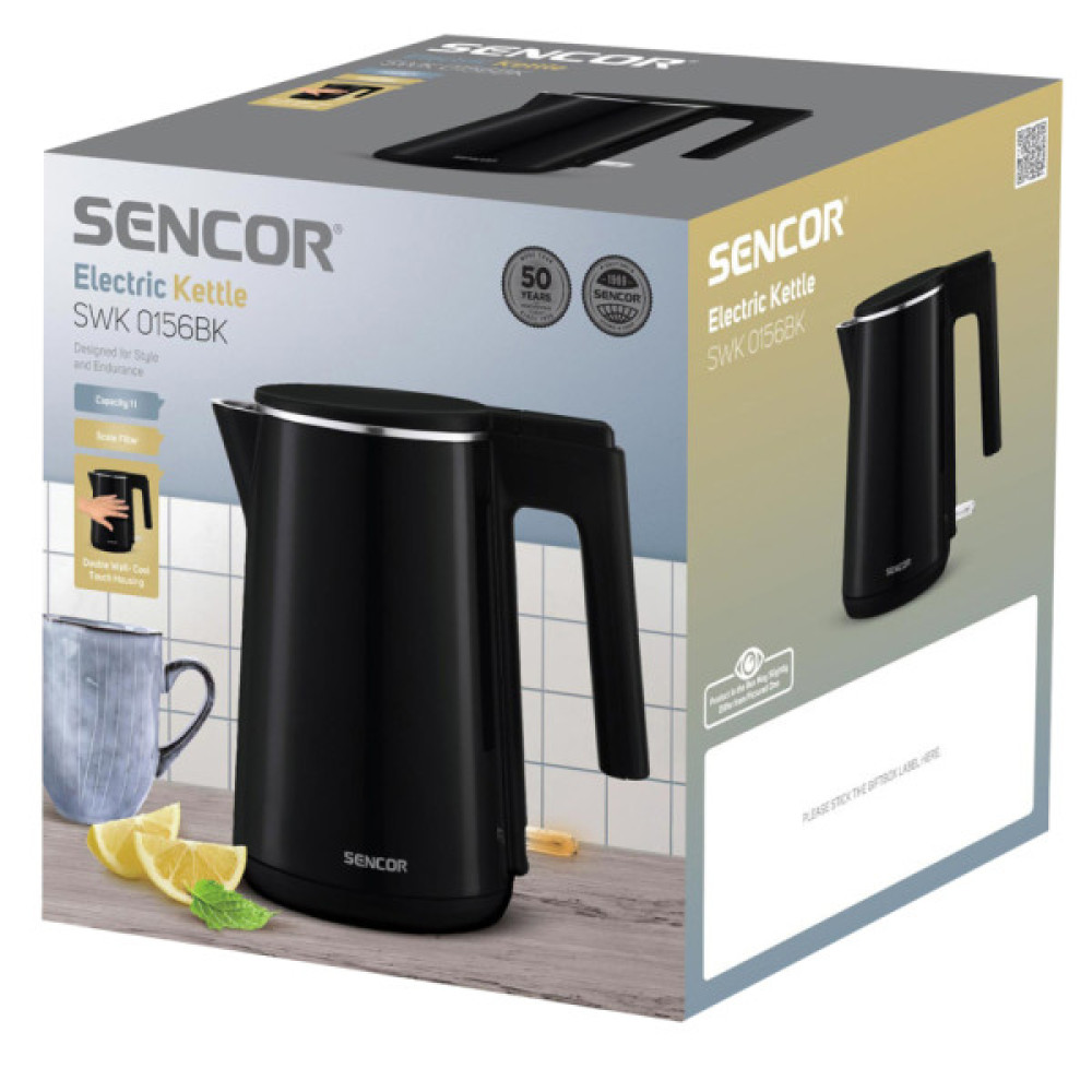 Електрочайник Sencor SWK 0156BK (SWK0156BK)