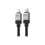 Дата кабель USB-C to Lightning 2.0m CoolPlay Fast Charging 20W black Baseus (CAKW000101)