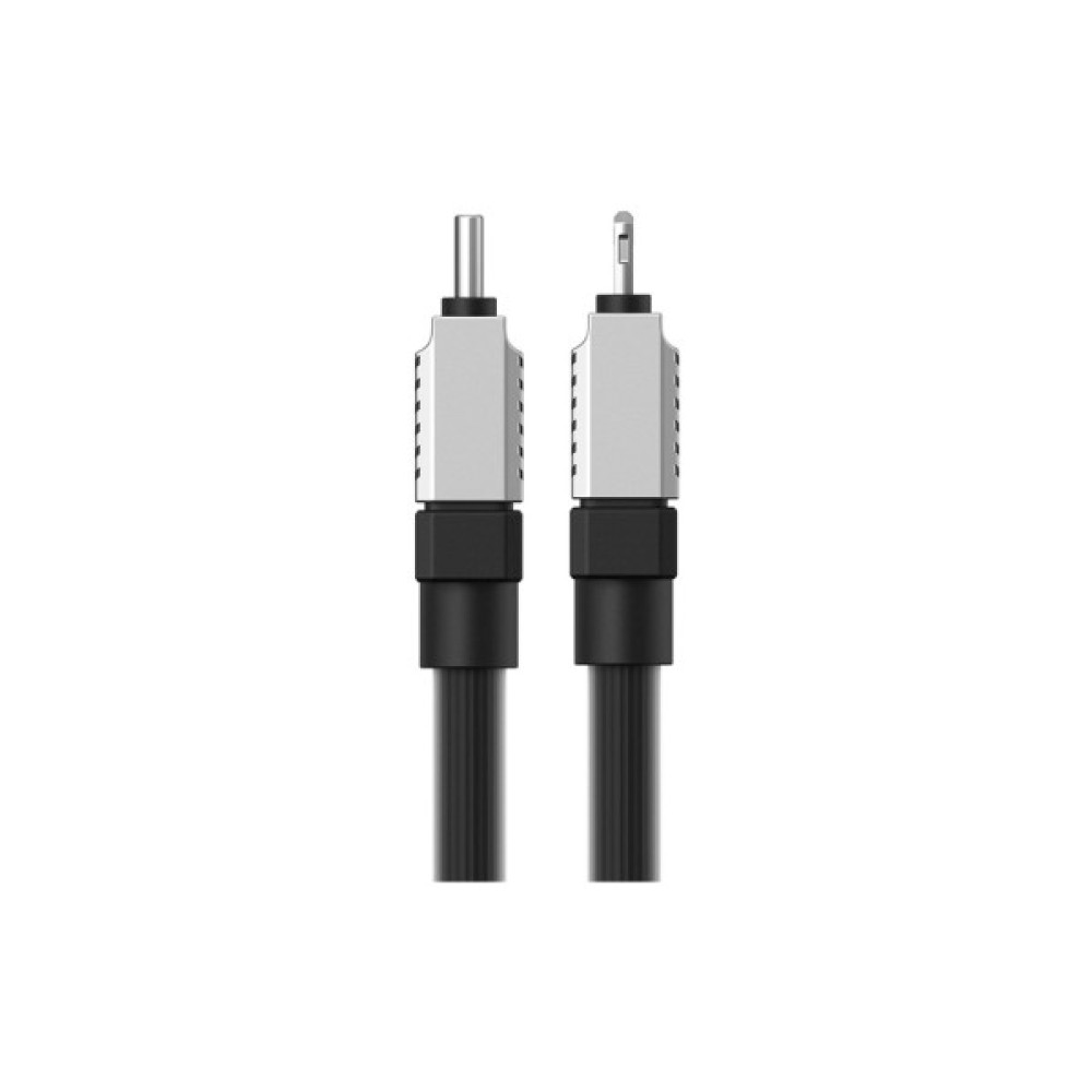Дата кабель USB-C to Lightning 2.0m CoolPlay Fast Charging 20W black Baseus (CAKW000101)