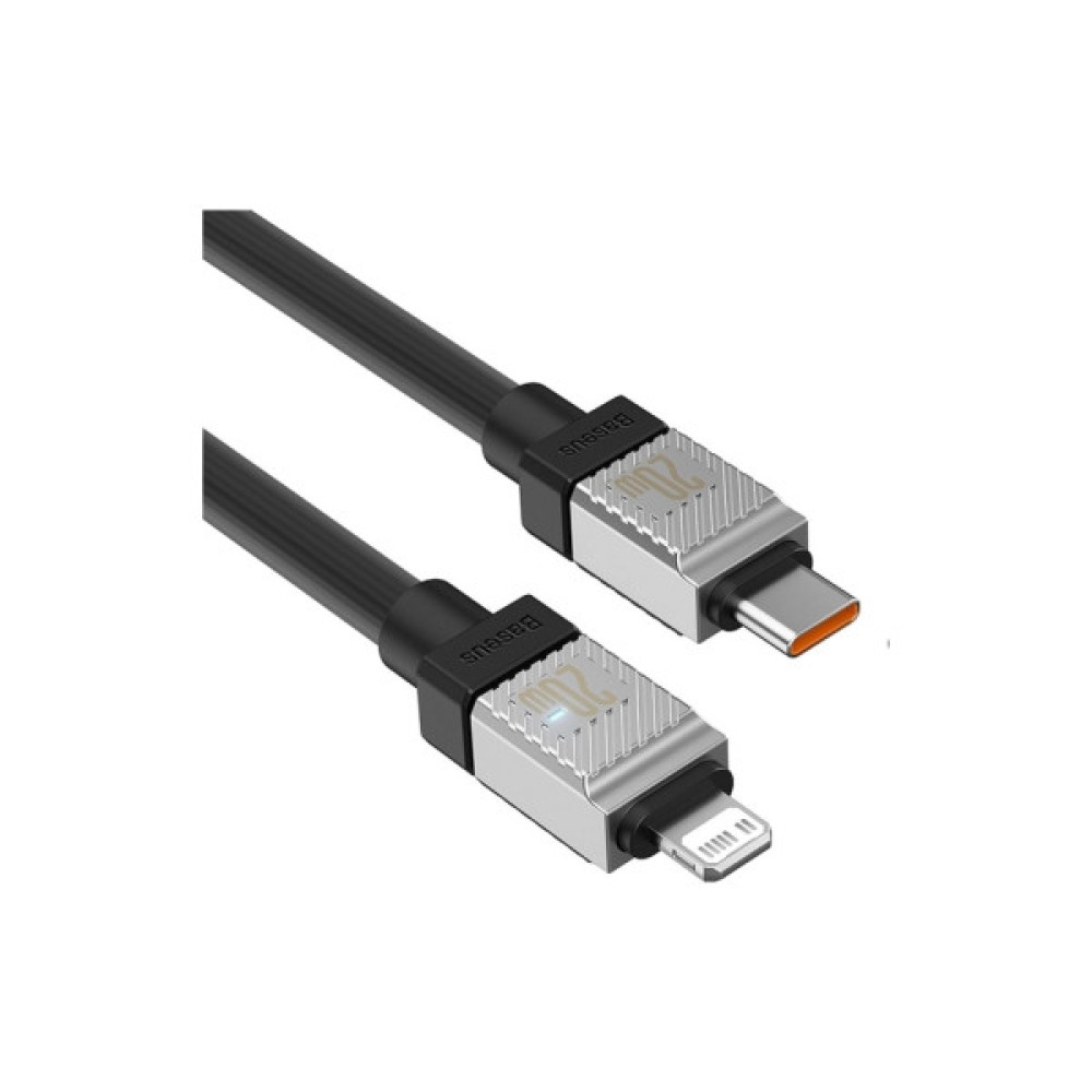 Дата кабель USB-C to Lightning 2.0m CoolPlay Fast Charging 20W black Baseus (CAKW000101)