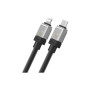 Дата кабель USB-C to Lightning 2.0m CoolPlay Fast Charging 20W black Baseus (CAKW000101)